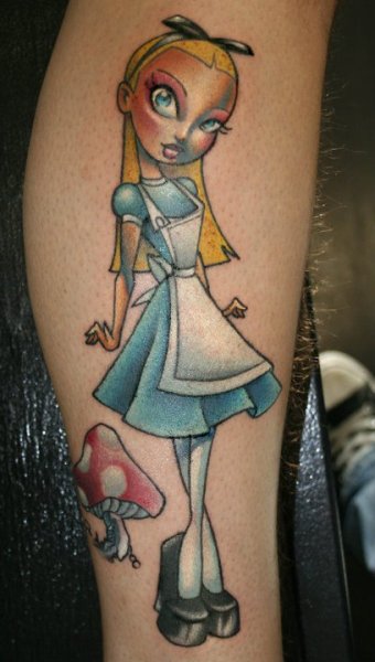Alice-In-Wonderland-by-Tattoo-Artist-Jason-Blanton