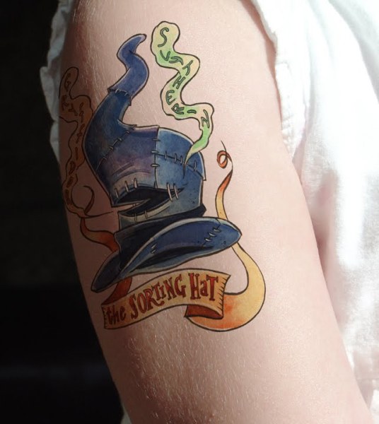 The_Sorting_Hat_tattoo